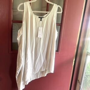 Gorgeous Cream Silk Eileen Fisher Top